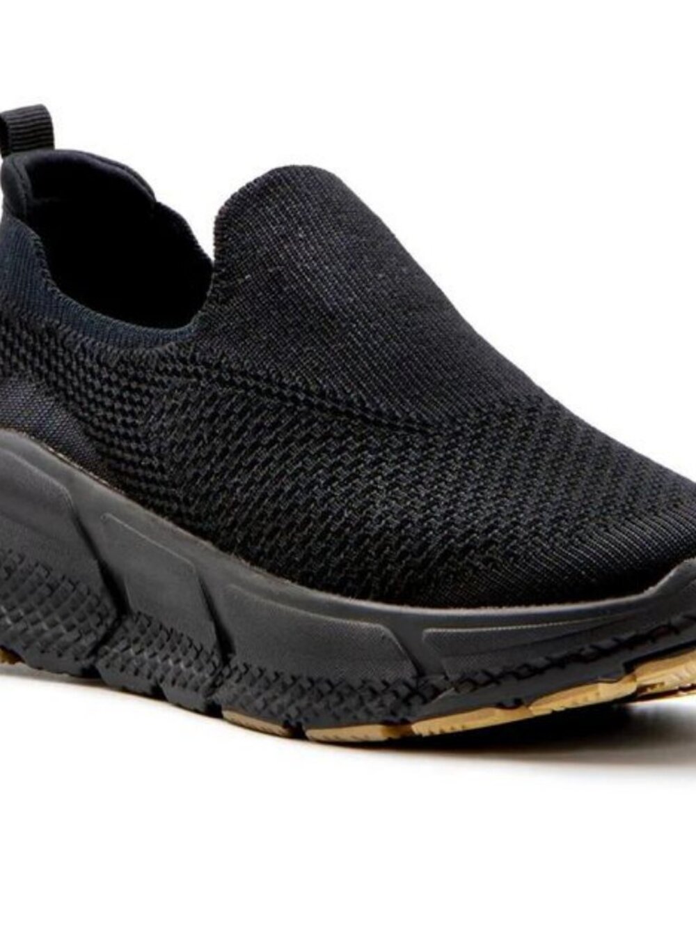 Woolloomooloo Woolf Merino Wool Slip-On Sneakers Pitch Black Men 43 (10-10.5 US)